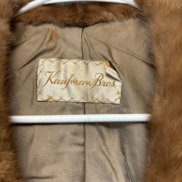 Vintage 1950's Kaufman Bros Fur Stole Mob Wife Glam Runway Fabulous Old Money - Picture 8 of 9